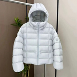 Elara | Women's Short Quilted Jacket with Hood and Zipper