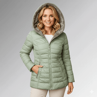 Jade | Fleece-Lined Quilted Winter Jacket
