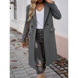 Natalie | Women's Tailored Longline Coat