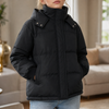 Veluna | Padded Puffer Jacket with High Collar