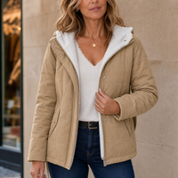 Coldbourne | Hooded Quilted Winter Jacket for Women