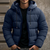 Elias | Hooded Quilted Puffer Jacket for Men