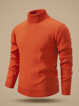 Stefan | Slim-Fit Turtleneck Sweater with Ribbed Cuffs