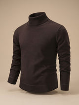 Stefan | Slim-Fit Turtleneck Sweater with Ribbed Cuffs