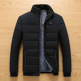 Dominik | Quilted Winter Jacket with Stand Collar