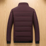 Dominik | Quilted Winter Jacket with Stand Collar