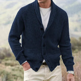 Oliver | Shawl-Collar Knit Cardigan for Men