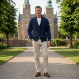 Oliver | Shawl-Collar Knit Cardigan for Men