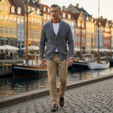 Oliver | Shawl-Collar Knit Cardigan for Men