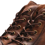 Theodore | Vintage Lace-Up Ankle Boots for Men