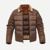 Andreas | Quilted Winter Jacket with Faux-Fur Collar
