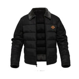 Andreas | Quilted Winter Jacket with Faux-Fur Collar
