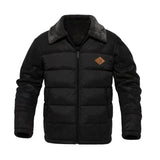 Andreas | Quilted Winter Jacket with Faux-Fur Collar