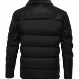 Andreas | Quilted Winter Jacket with Faux-Fur Collar