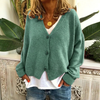 Juliette | V-Neck Button-Front Cardigan with Long Sleeves
