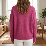 Juliette | V-Neck Button-Front Cardigan with Long Sleeves