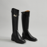 Bianca | Knee-High Boots with Strap