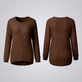 Elena | Chic Fuzzy Knit Sweater for Women