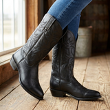 Alina | Embroidered Tall Cowboy Boots