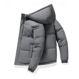 Daniel | Warm Hooded Quilted Puffer Jacket