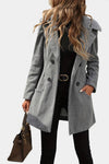 Lillian | Hooded Double-Breasted Coat