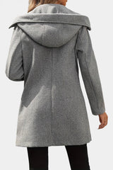 Lillian | Hooded Double-Breasted Coat