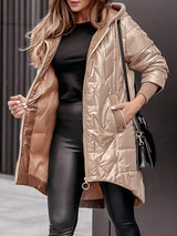 Sophia | Elegant Hooded Winter Jacket