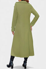 Ruby | Long Double-Breasted Coat with Notched Collar