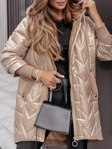 Sophia | Elegant Hooded Winter Jacket