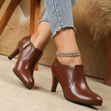 Rachel | Orthopedic Leather Ankle Boots for Women