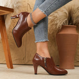 Rachel | Orthopedic Leather Ankle Boots for Women