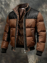 Benjamin | Retro Quilted Puffer Jacket with Weatherproof