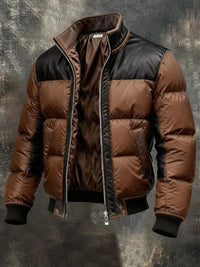 Benjamin | Retro Quilted Puffer Jacket with Weatherproof