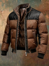 Benjamin | Retro Quilted Puffer Jacket with Weatherproof