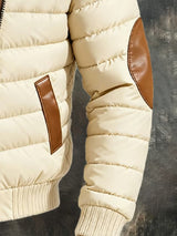 Julia | Retro Puffer Jacket with Sherpa Lining