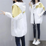 Nicole | Stylish Long Hooded Lightweight Womens Coat