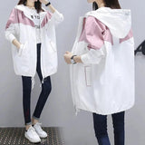 Nicole | Stylish Long Hooded Lightweight Womens Coat