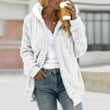 Clara | Oversized Teddy Cardigan with Zipper