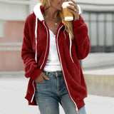 Clara | Oversized Teddy Cardigan with Zipper