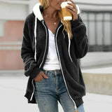 Clara | Oversized Teddy Cardigan with Zipper