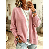 Camille | Women's Relaxed Open-Front Knit Cardigan