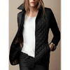 Eva | Women's Short Quilted Waterproof Jacket with Button Closure