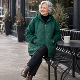 Everly | Quilted Hooded Jacket with Zip Closure