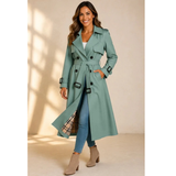 Willa | Classic Trench Coat with Belt
