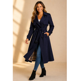 Willa | Classic Trench Coat with Belt