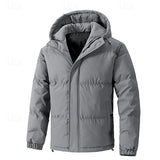 Daniel | Warm Hooded Quilted Puffer Jacket