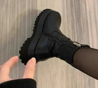 Liora | Women’s Platform Chelsea Ankle Boots with Warm Lining
