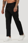 THE ALESSIO TROUSERS - BLACK - Maison Sydney