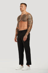 THE ALESSIO TROUSERS - BLACK - Maison Sydney
