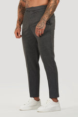 THE ALESSIO TROUSERS - DARK GREY - Maison Sydney